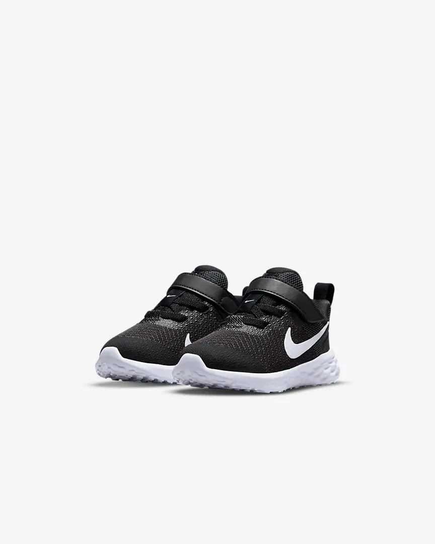 NIKE INFANT REVOLUTION 6 NN - Black/Dark Smoke Grey/White