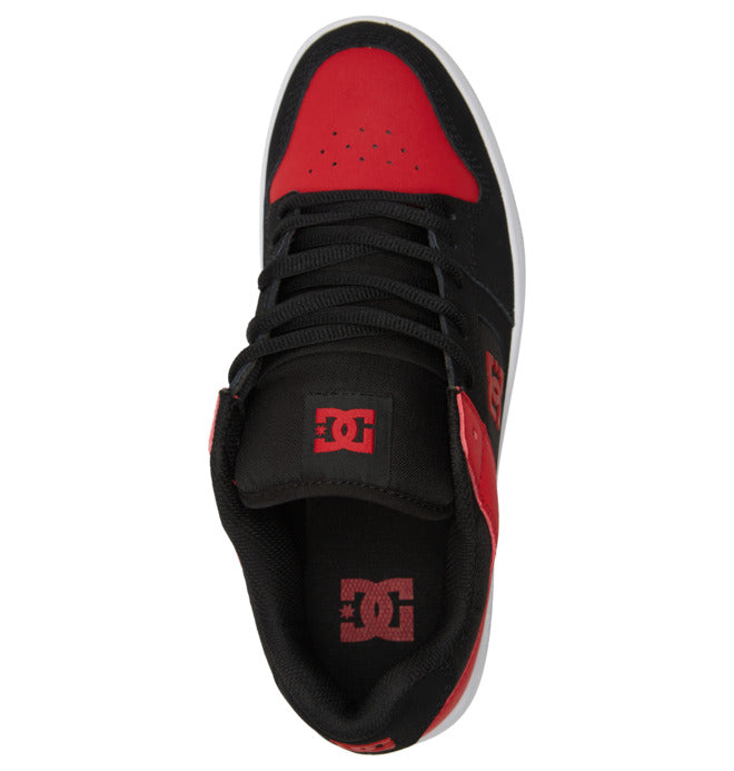 DC MANTECA 4 - BLACK/ATHLETIC RED