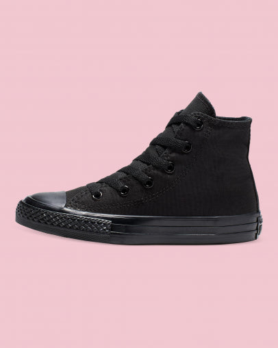 CONVERSE KIDS CHUCK TAYLOR ALL STAR HI - BLACK/BLACK