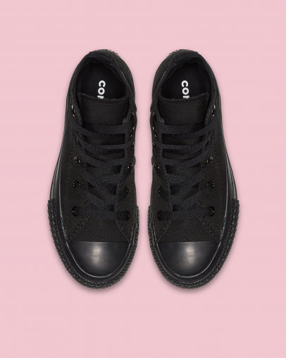 CONVERSE KIDS CHUCK TAYLOR ALL STAR HI - BLACK/BLACK
