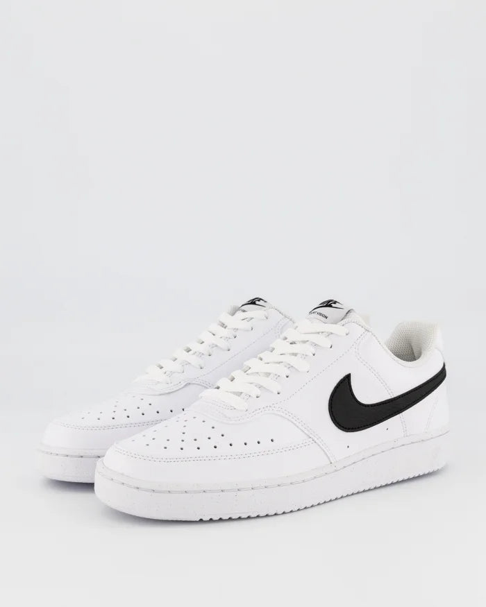 NIKE YOUTH COURT BOROUGH LOW 2 - WHITE/BLACK