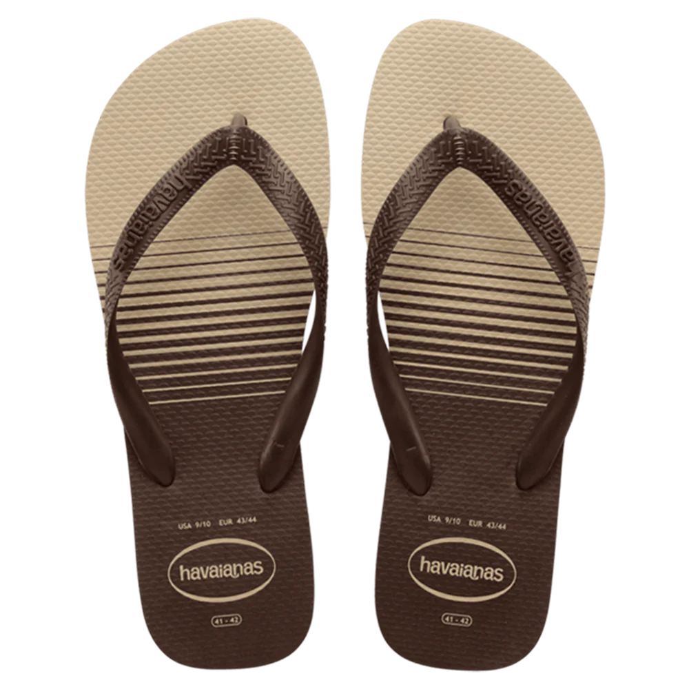 HAVAIANAS TOP BASIC FC - CAFE/DARK BROWN