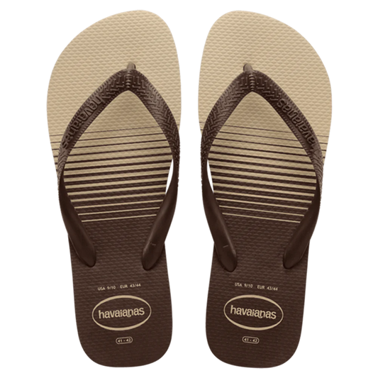 HAVAIANAS TOP BASIC FC - CAFE/DARK BROWN