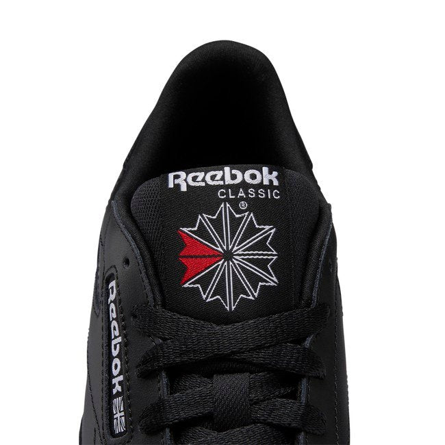 REEBOK WOMENS CLASSIC LEATHER RIPPLE - CORE BLACK/CORE BLACK/FTWR WHITE